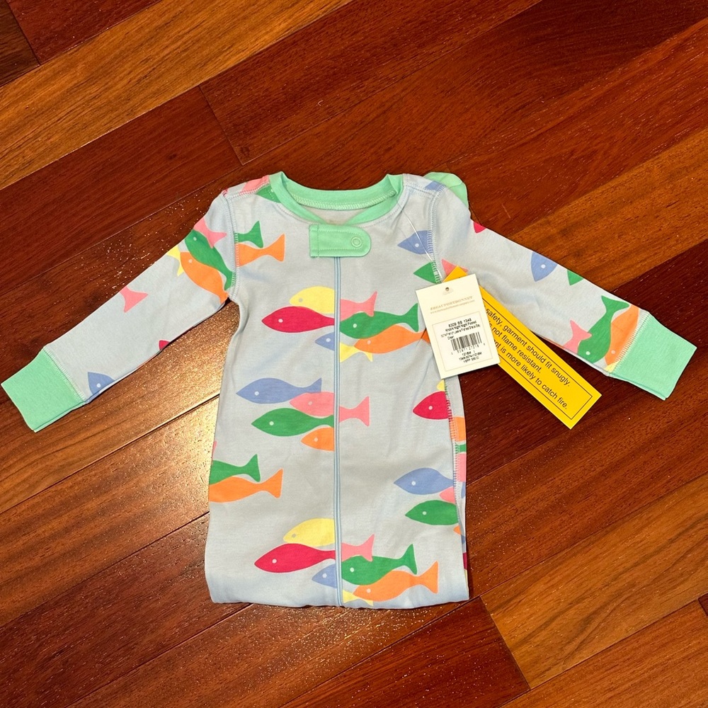 Beaufort Bonnet Knox’s Night Night 12-18 mo NWT — French Leave Fishes
